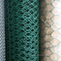 Malla de alambre hexagonal recubierta de PVC verde